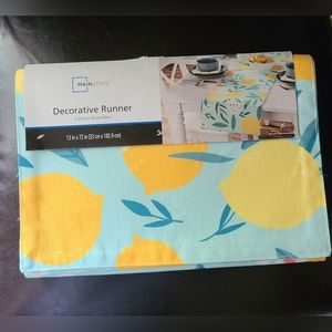 MAINSTAYS Decorative Runner Lemon Design